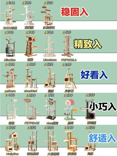 猫爬架怎么选：材质、稳定性、高度全攻略