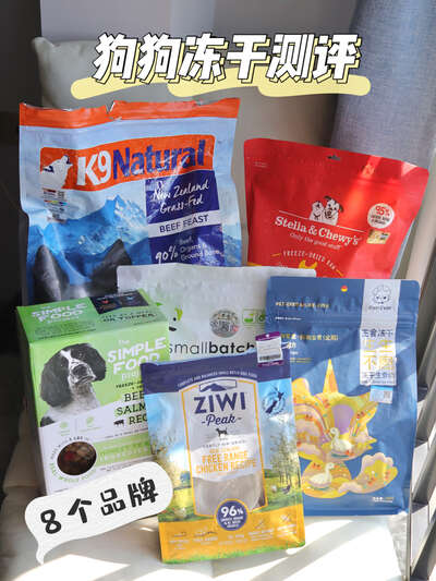 狗狗主食冻干到底值不值得买？八个品牌实测对比帮你选