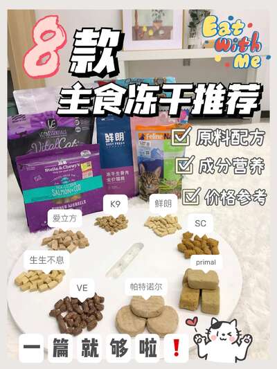 八款主食冻干猫粮测评：不花冤枉钱的选购攻略与实测数据